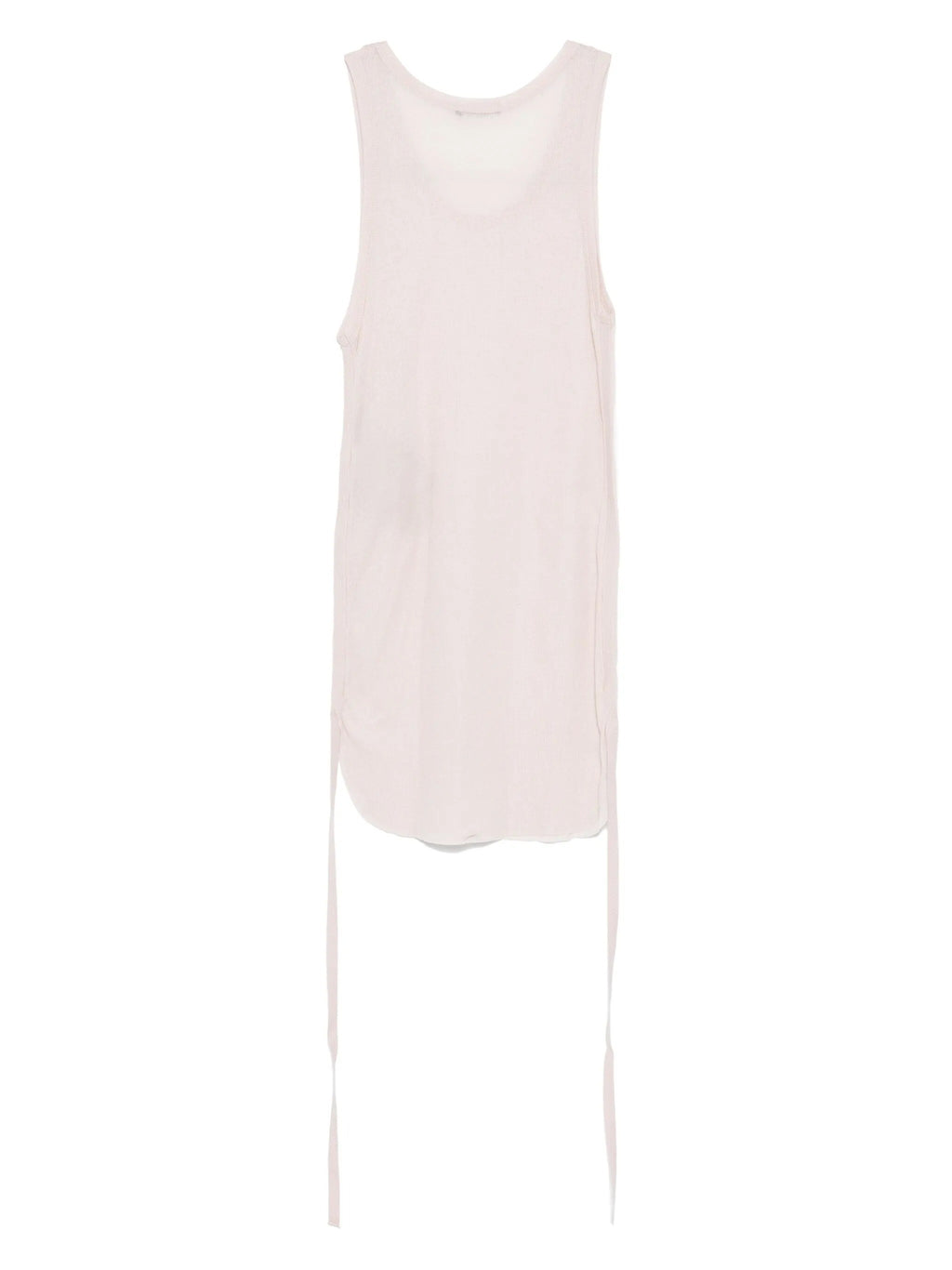 BORIS WRINKLED CROPPED TANK TOP