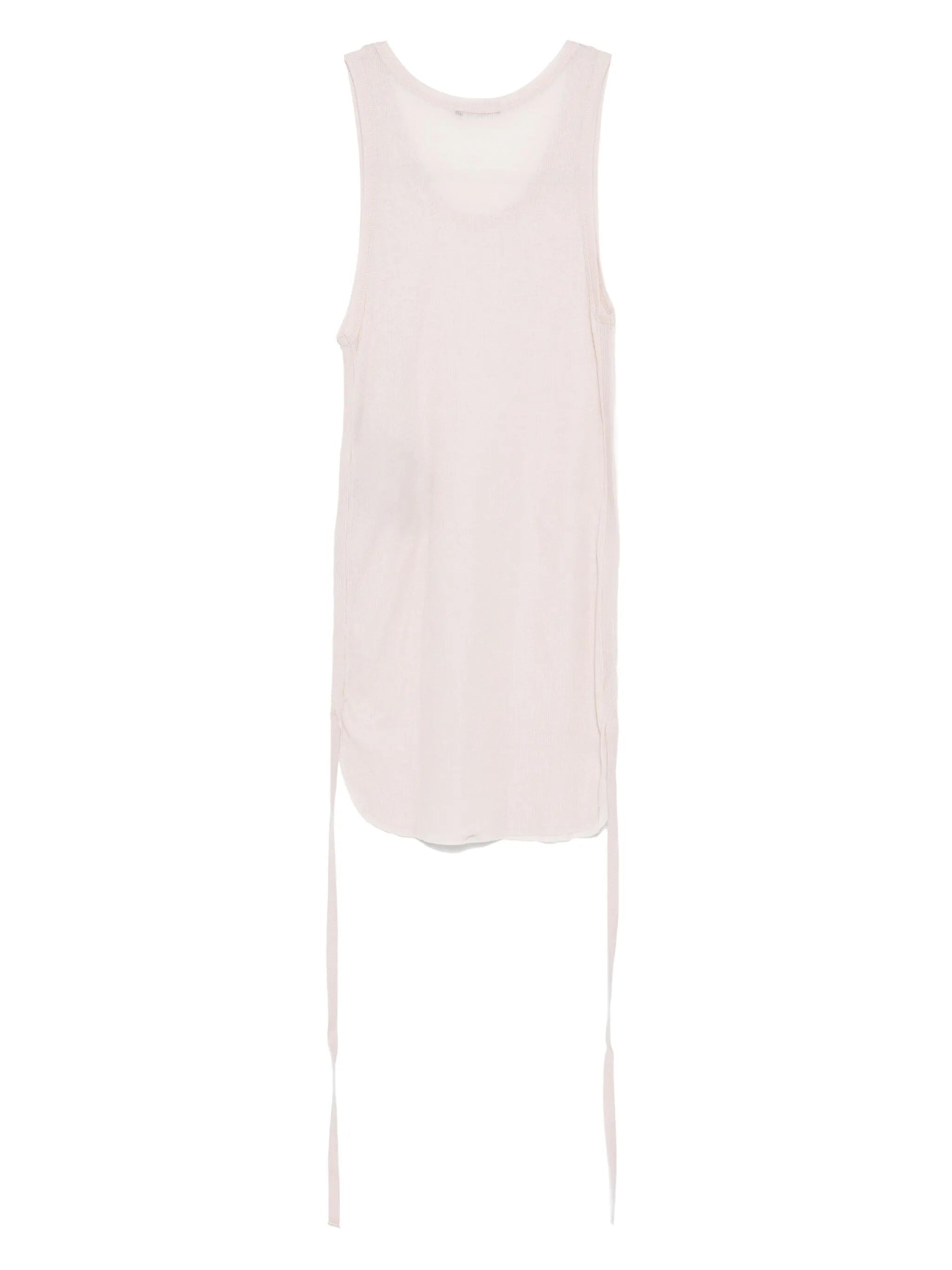 BORIS WRINKLED CROPPED TANK TOP