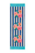 Cotton Runner 50x150cm Nizam Stripes Blue Natural