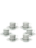 Set 6 Tazze caffe` Architettura
