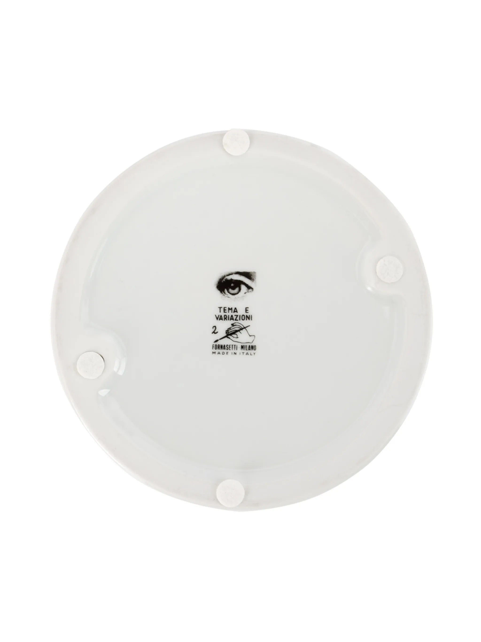 Posacenere rotondo Tema e Variazioni n.2