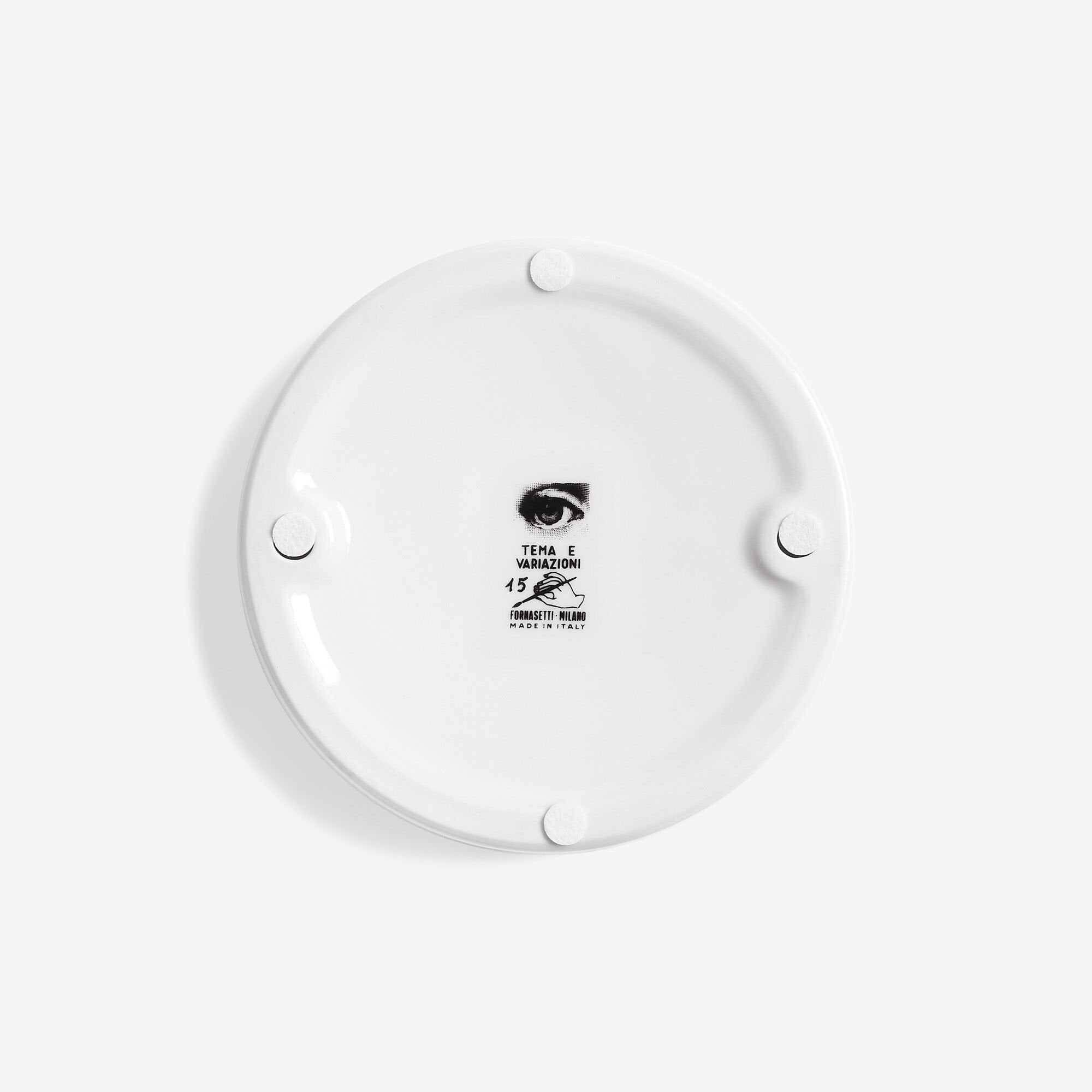 Posacenere rotondo Tema e Variazioni n°.15