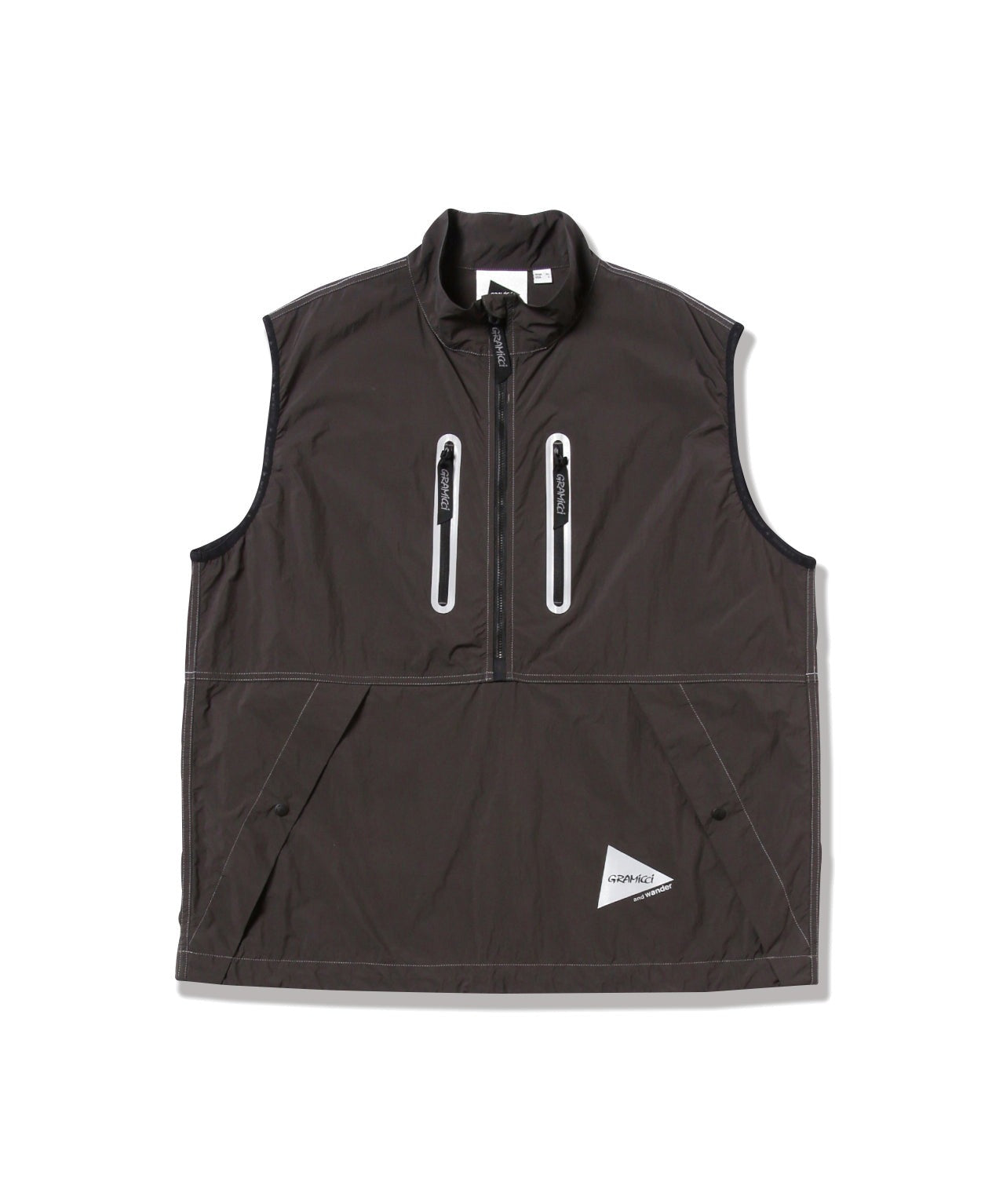 BRUSHED NYLON VEST