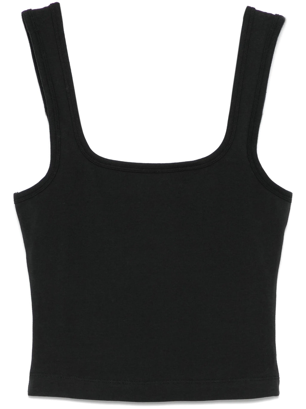 SQUARE NECK TANK SOOT