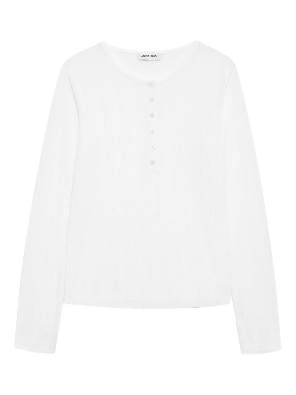PIA LONG SLEEVE TEE - OFF WHITE