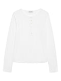 PIA LONG SLEEVE TEE - OFF WHITE