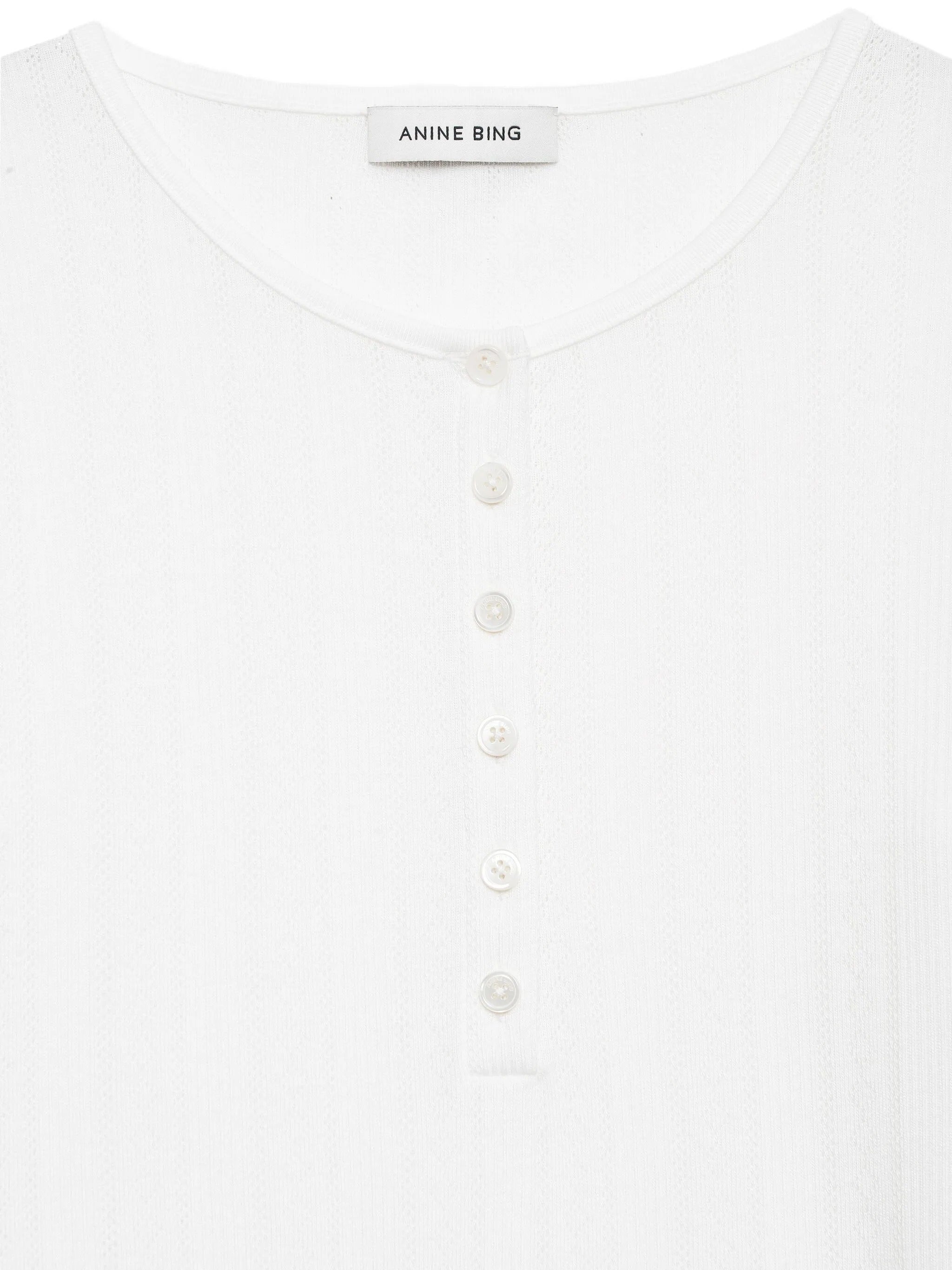 PIA LONG SLEEVE TEE - OFF WHITE