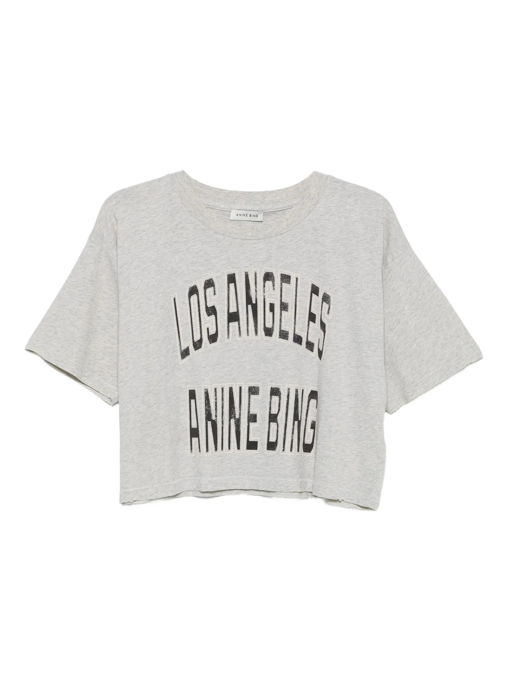 JOHNNY CROPPED TEE - GREY