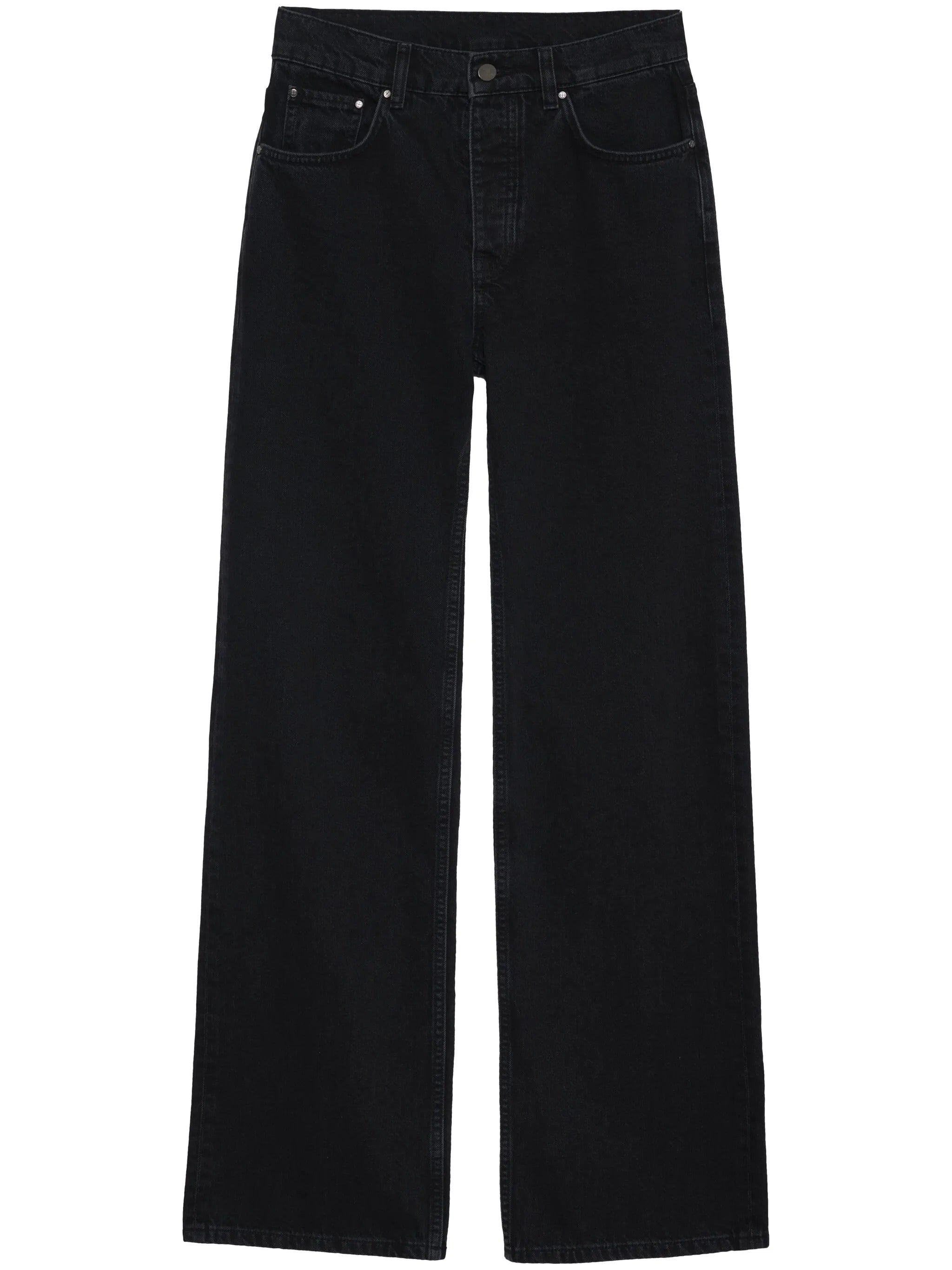 HUGH JEAN  VINTAGE BLACK