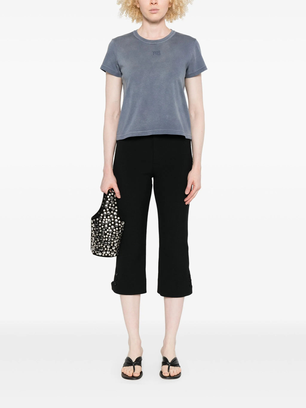 ESSENTIAL JSY SHRUNKEN TEE W/PUFF LOGO