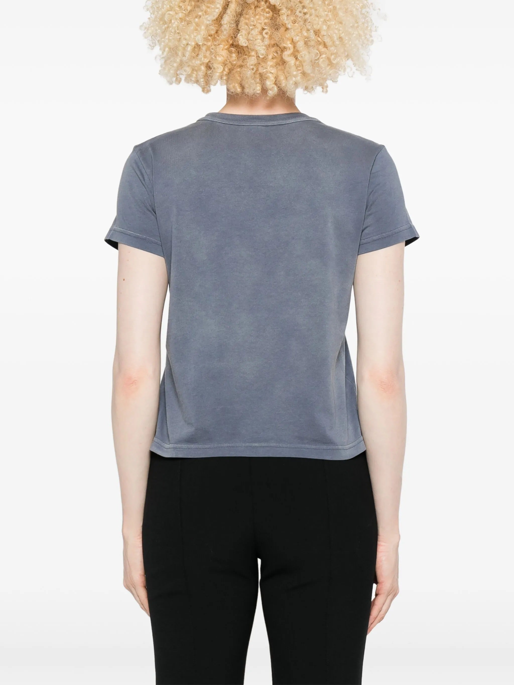ESSENTIAL JSY SHRUNKEN TEE W/PUFF LOGO