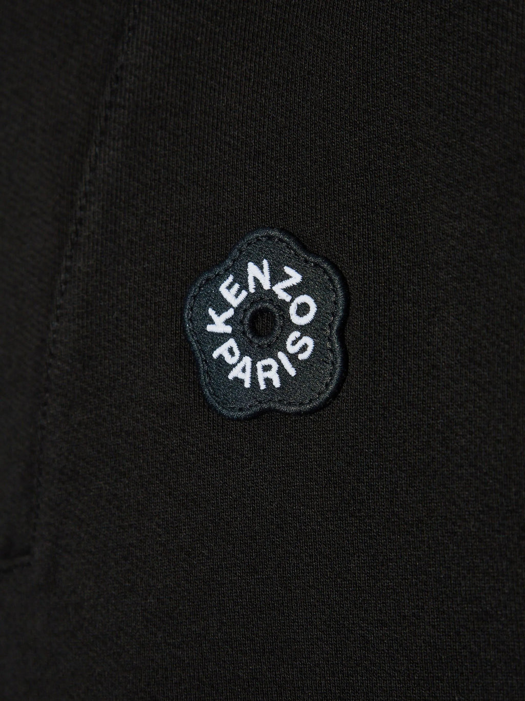 GOTS BOKE FLOWER 2.0 EMBROIDERED HALF ZIP SWEATSHI