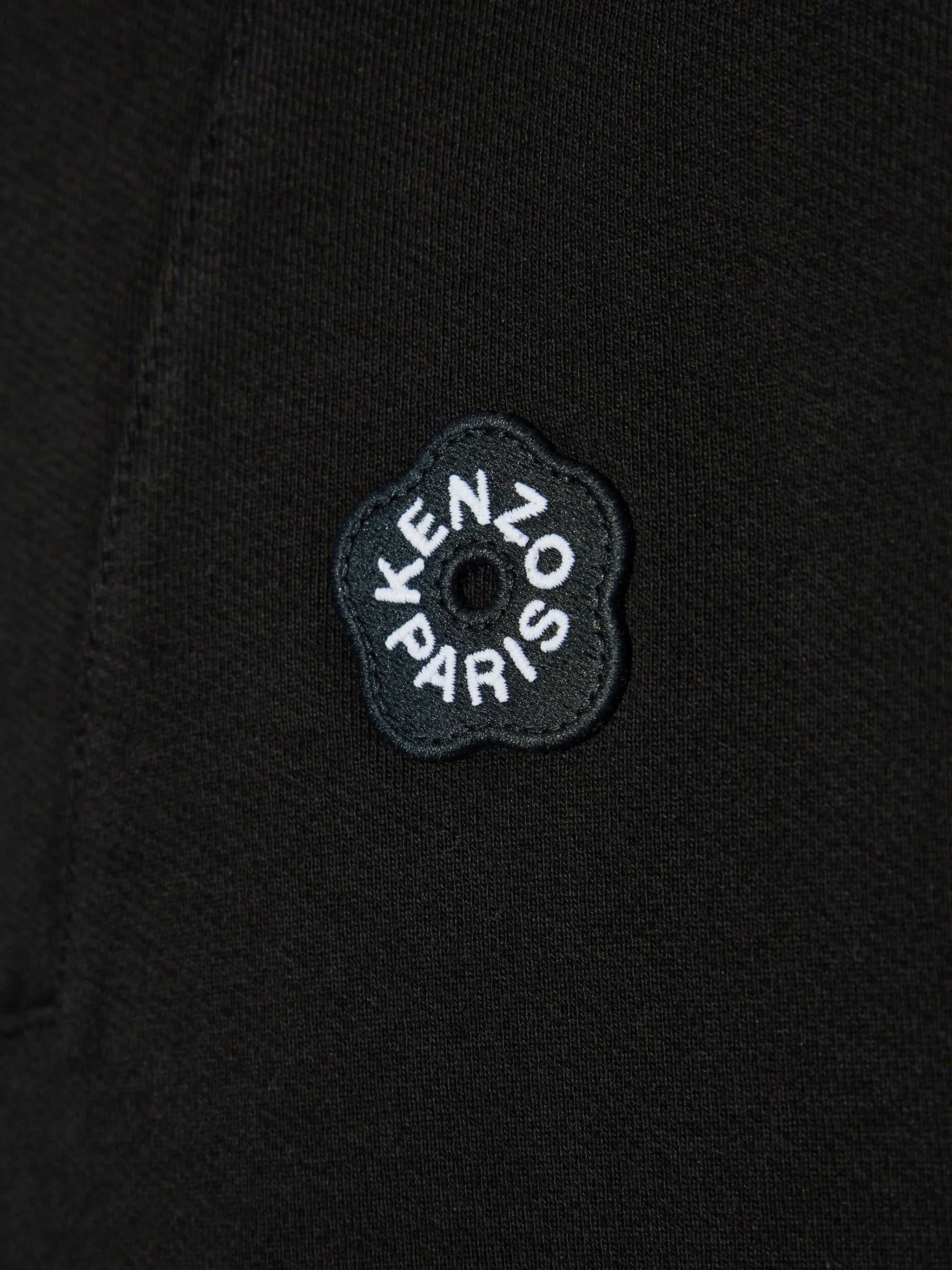 GOTS BOKE FLOWER 2.0 EMBROIDERED HALF ZIP SWEATSHI