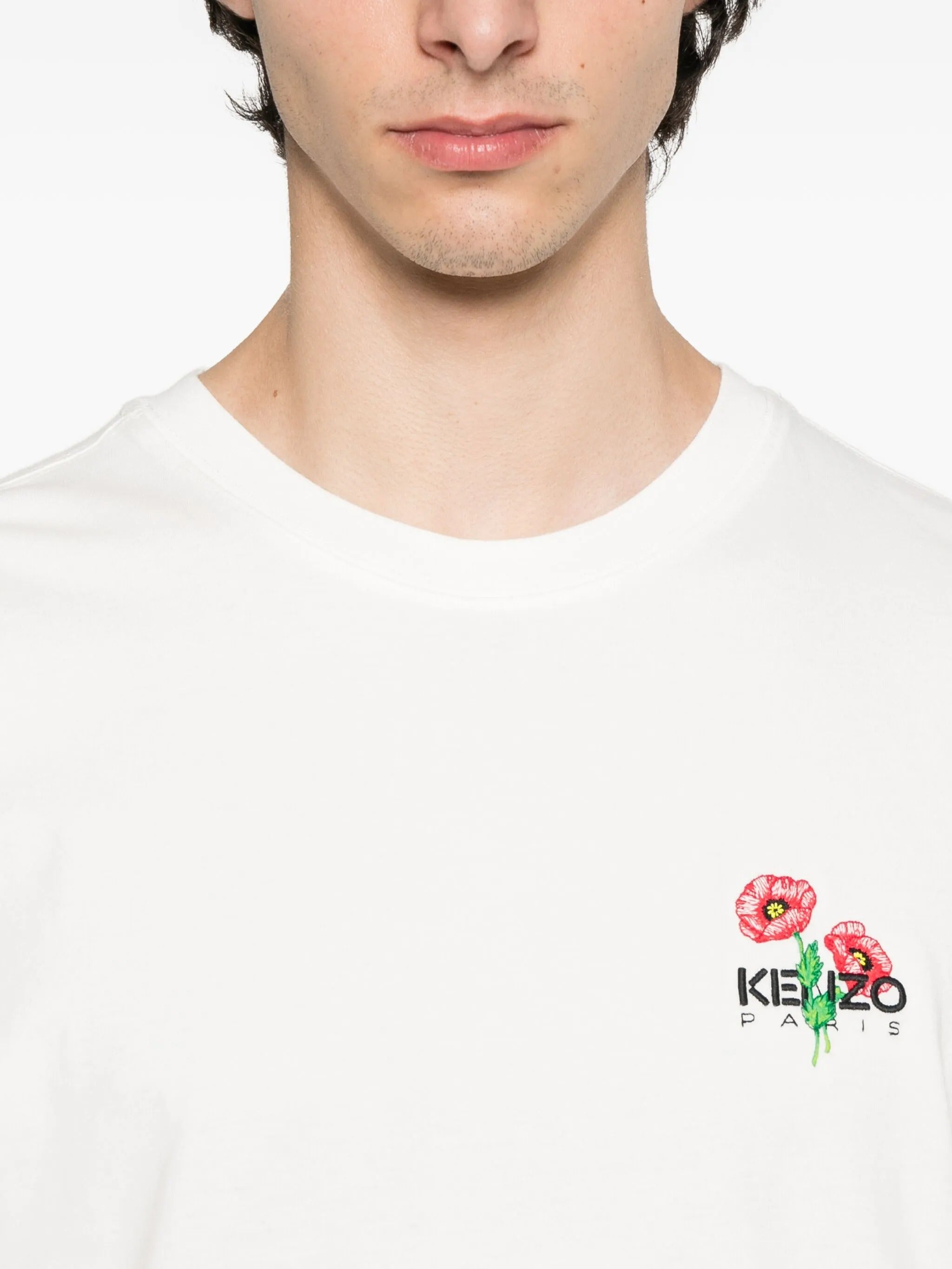 GOTS KENZO ARCHIVE BOUQUET EMBROIDERED CLASSIC TSH