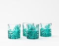 THE STARS - CRYSTAL WATER TUMBLER (GREEN) SET OF 4