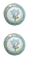 Set 2 pz. - PIATTO FRUTTA CM.20,5 MARGHERITA