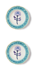 Set 2 pz. - PIATTO FONDO CM.23 PEONIA