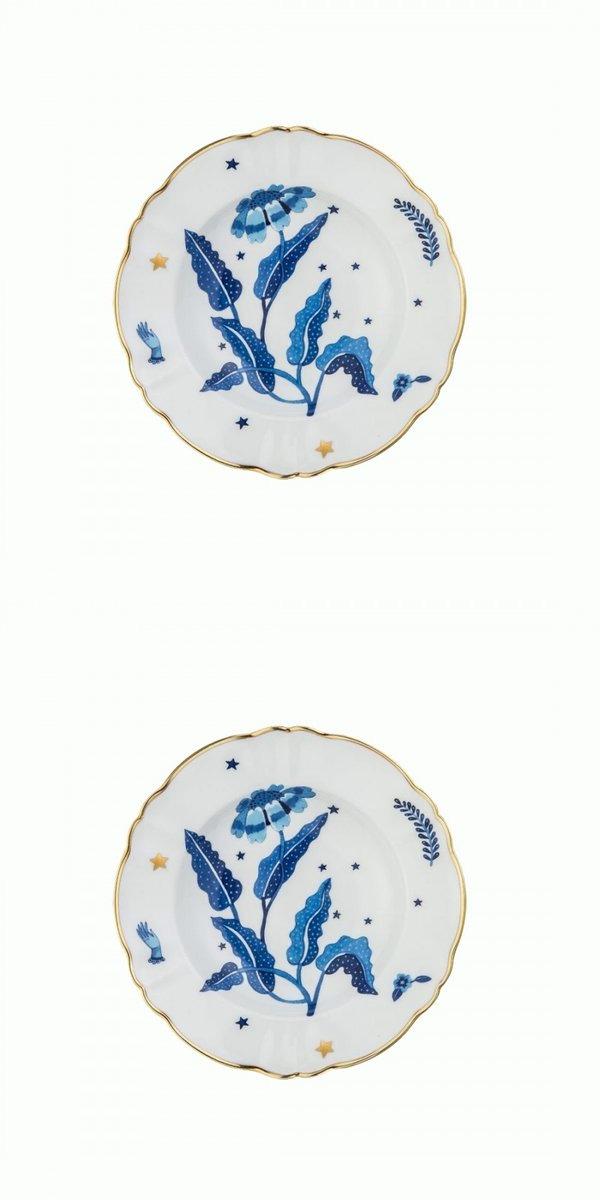 Set 2 pz. - PIATTO FONDO CM.23 MARINO