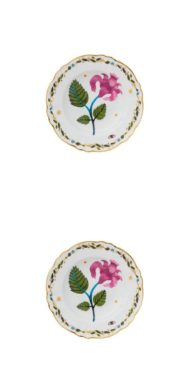 Set 2 pz. - PIATTO FONDO CM.23 PROFUMO