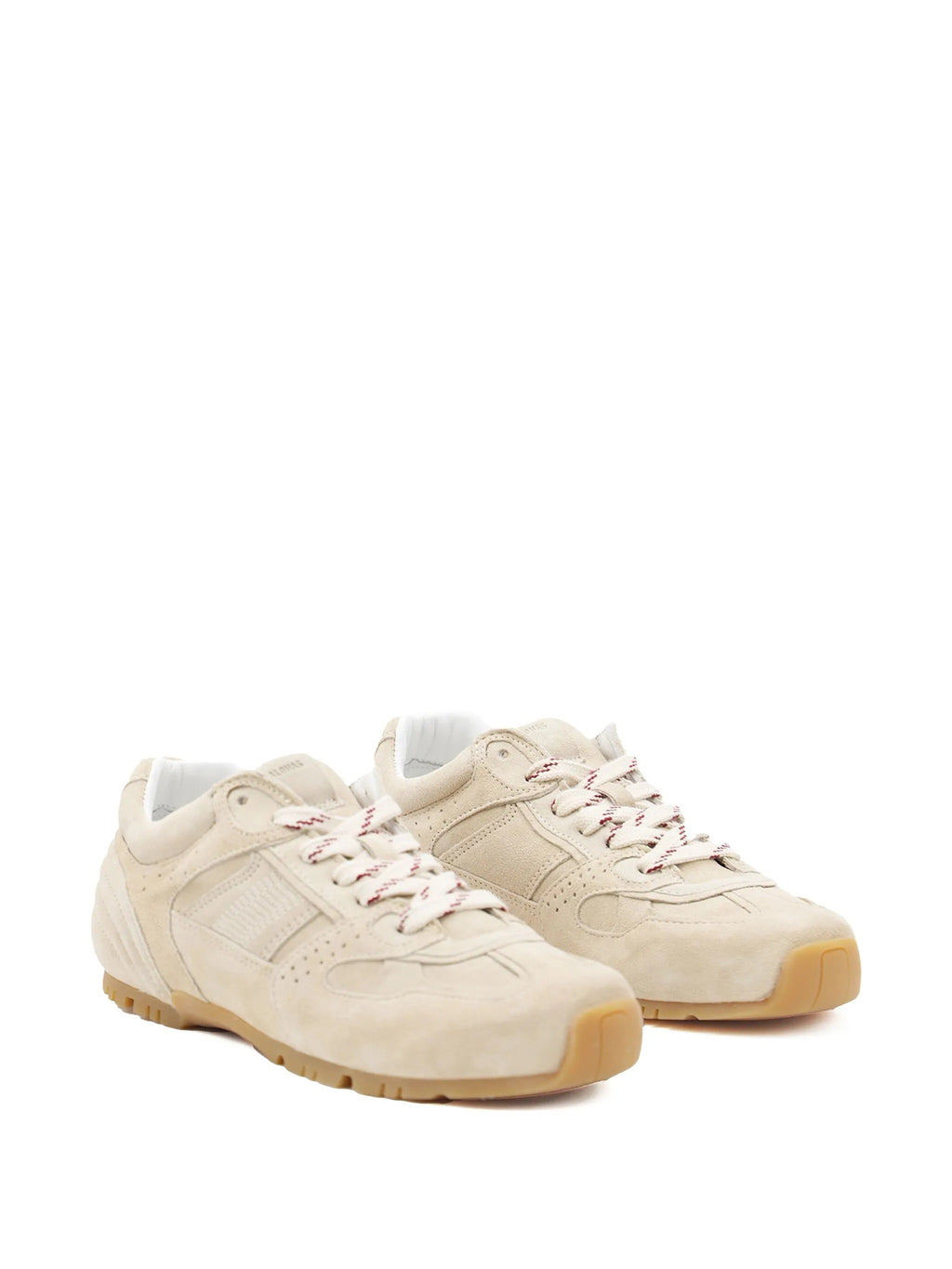 Tb.56 Suede Cream Leather Sneakers