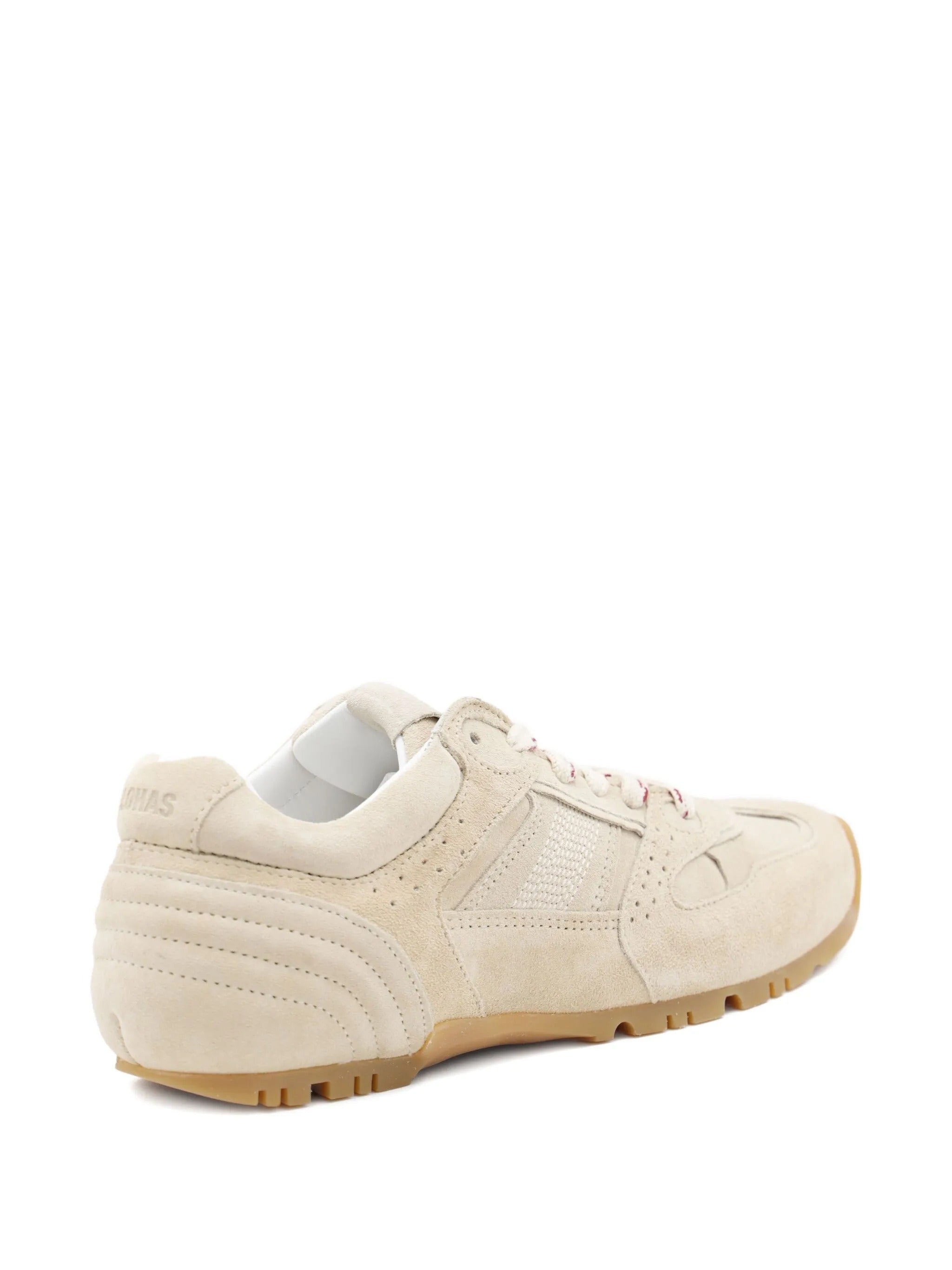Tb.56 Suede Cream Leather Sneakers