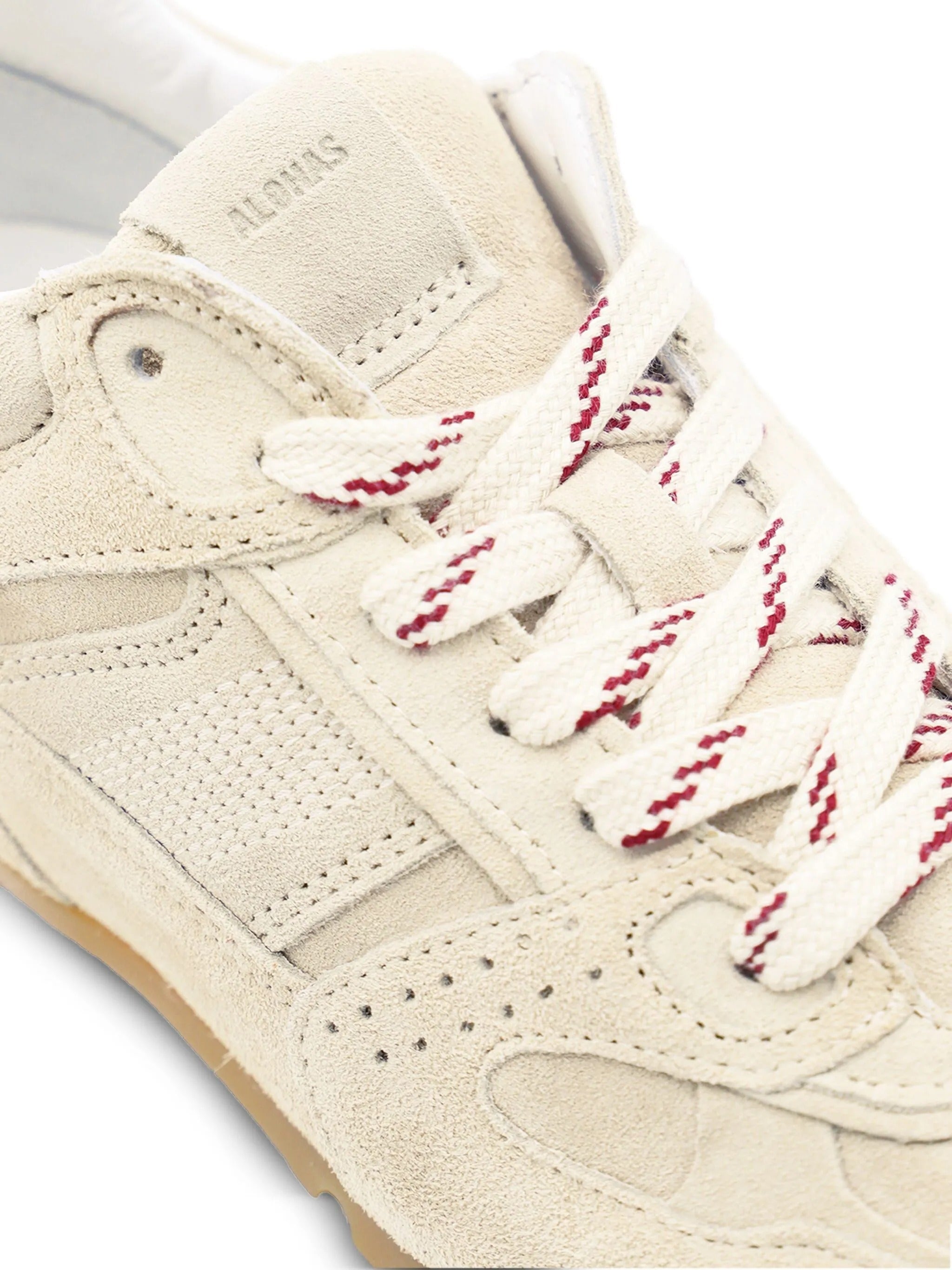 Tb.56 Suede Cream Leather Sneakers