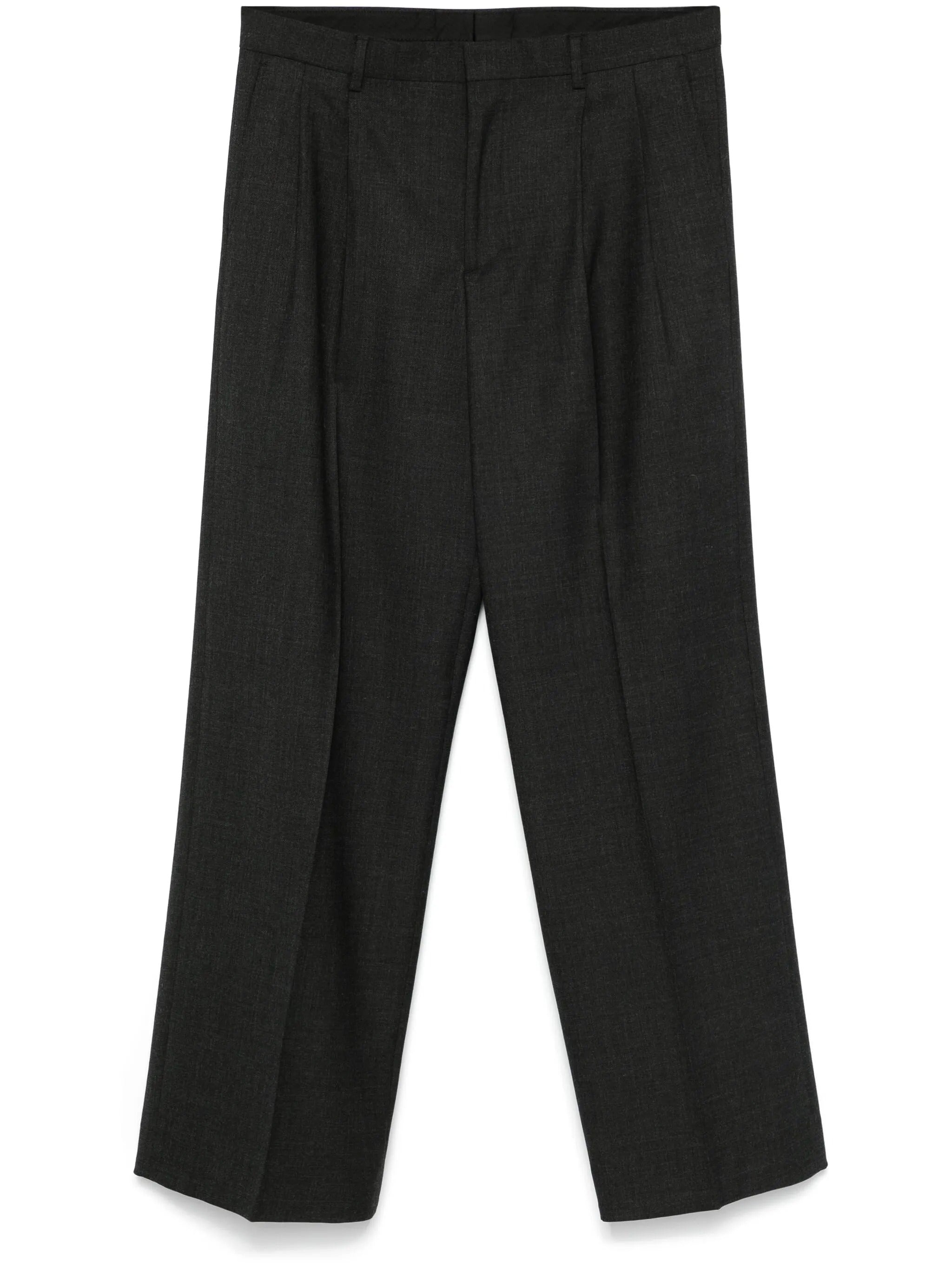 WIDE PLEATED TROUSER