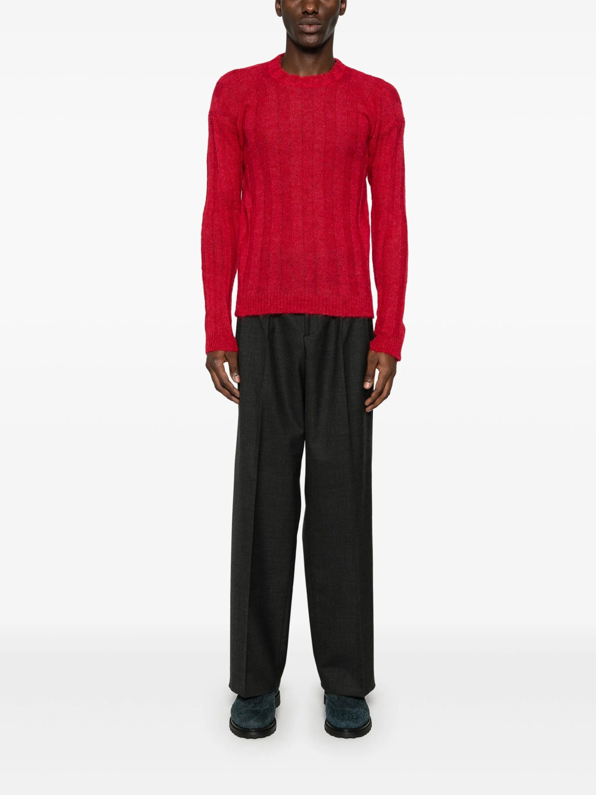 WIDE PLEATED TROUSER