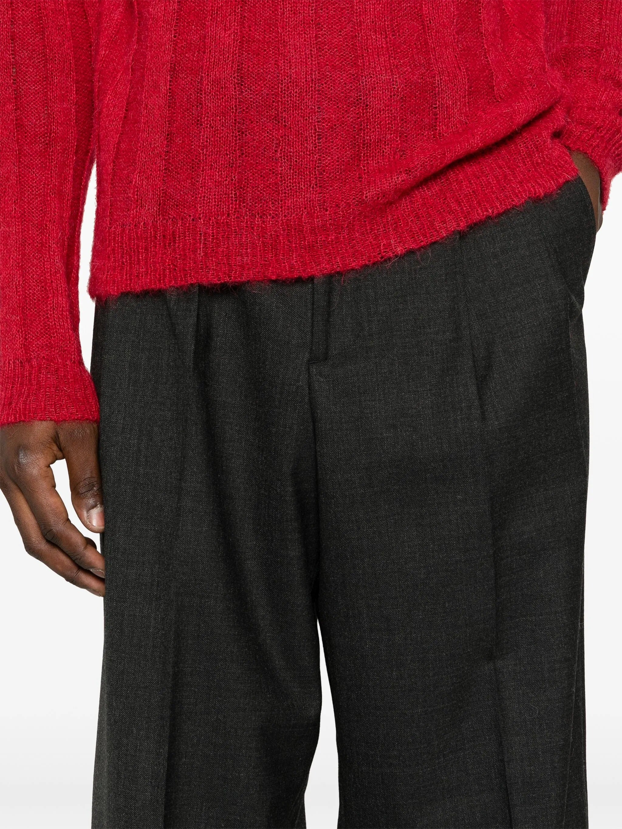 WIDE PLEATED TROUSER