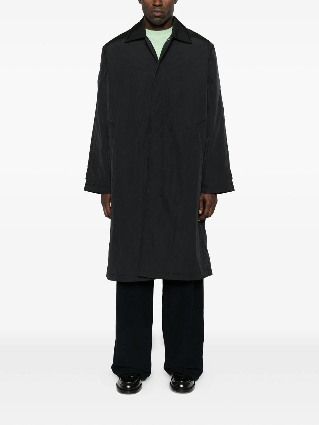 RELAXED NYLON COAT