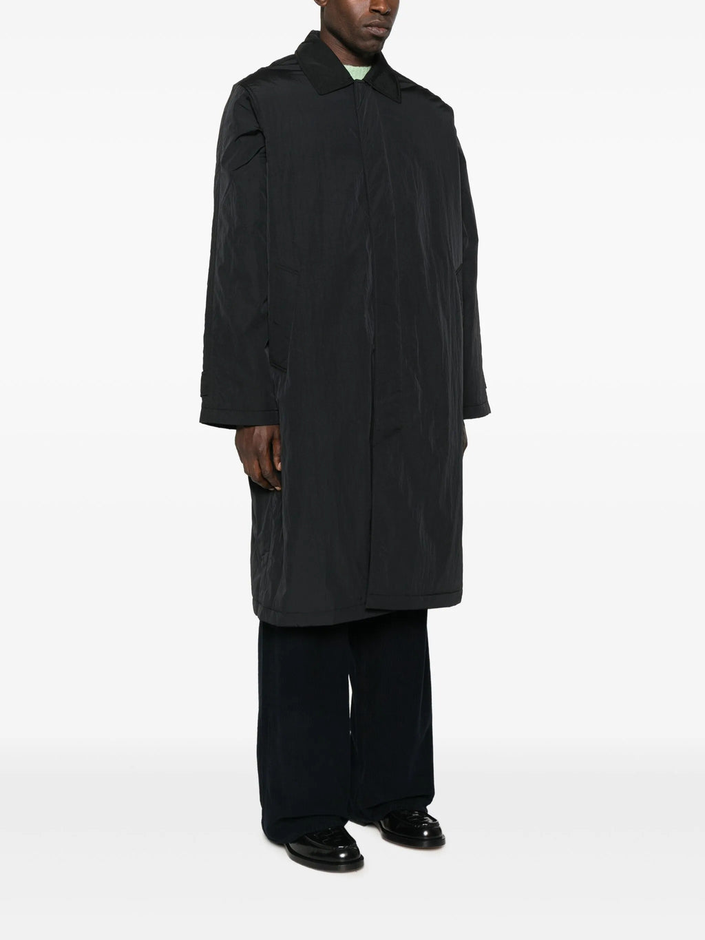 RELAXED NYLON COAT