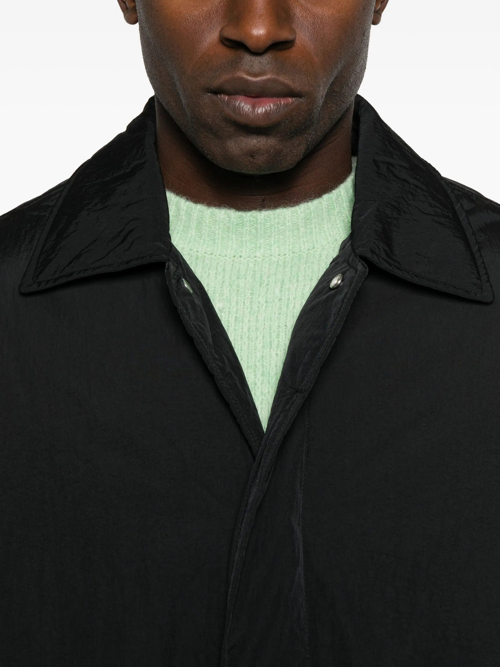 RELAXED NYLON COAT