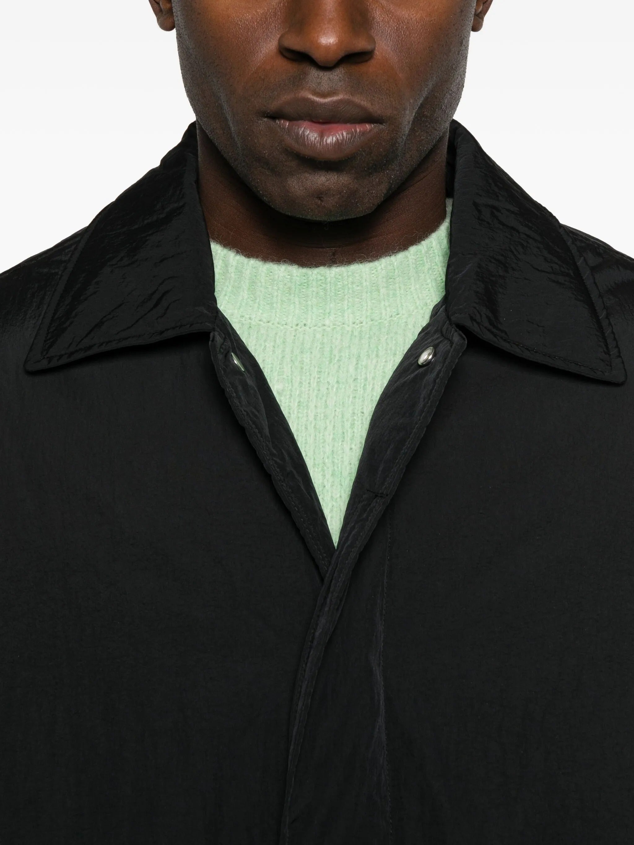 RELAXED NYLON COAT