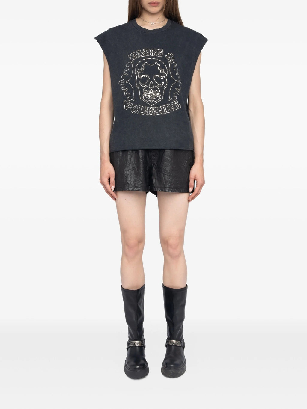 CLOE HC SKULL STRASS