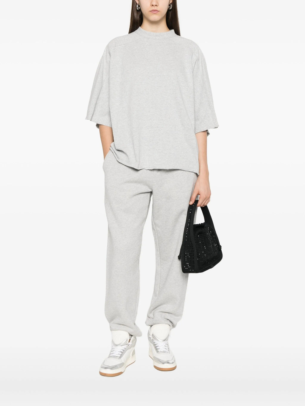 HEAVY DART TEE SILVER