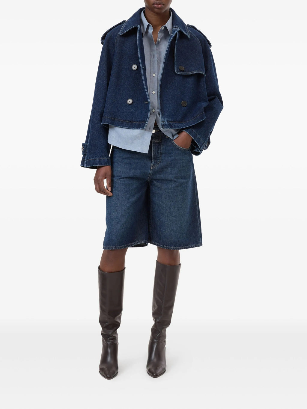Cropped trench