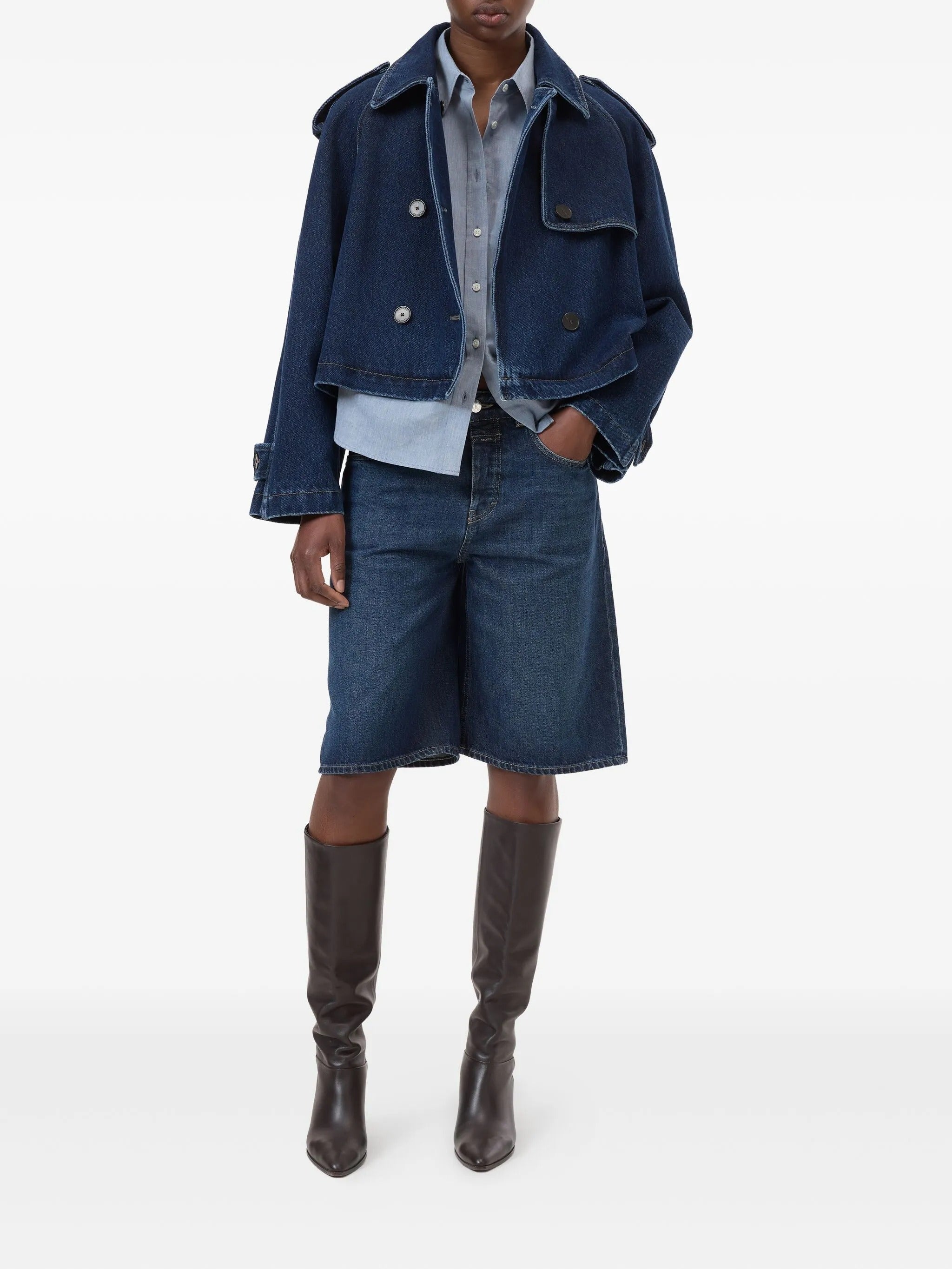 Cropped trench