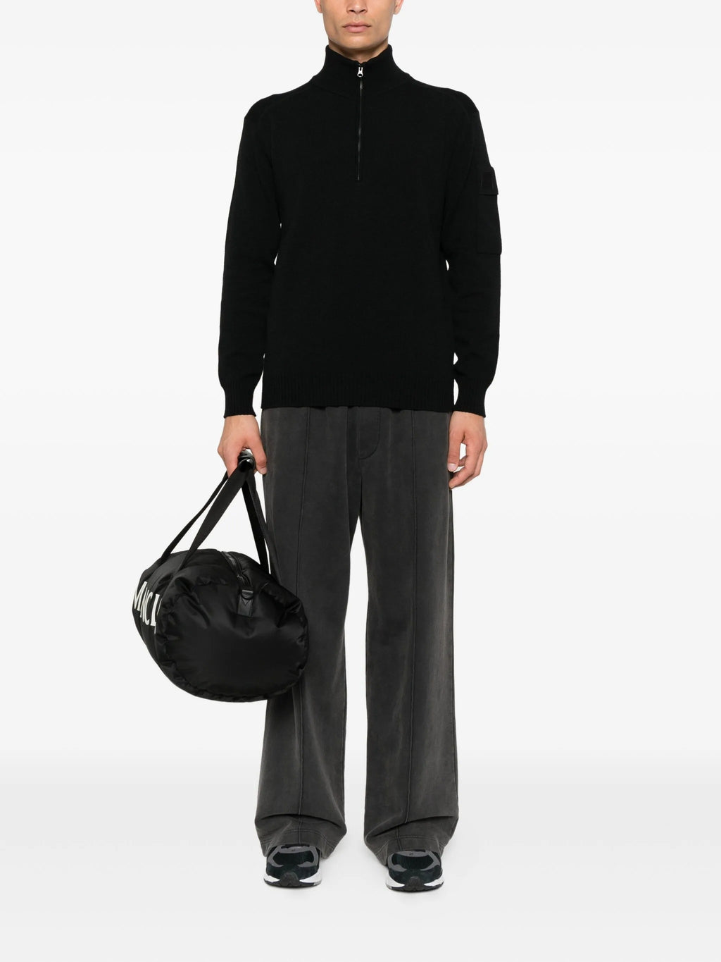 KNITWEAR POLO COLLAR IN EXTRAFINE MERINO WOOL