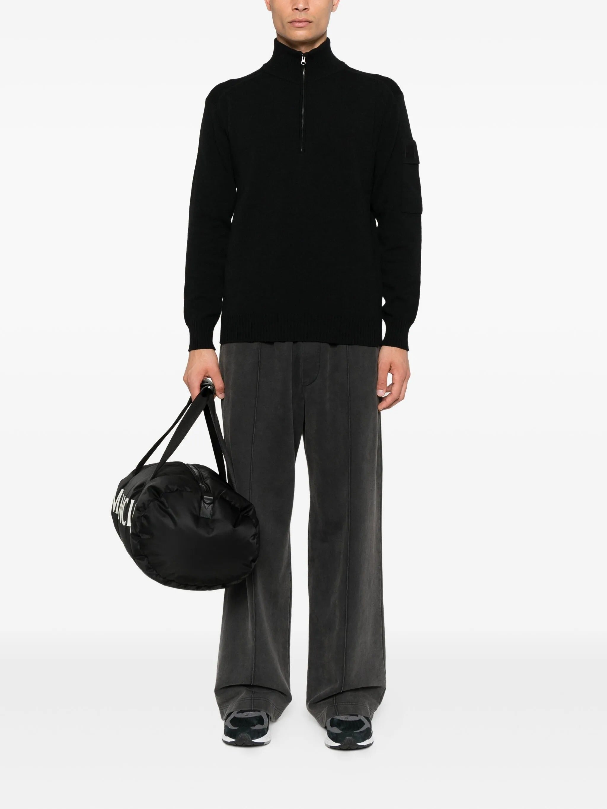 KNITWEAR POLO COLLAR IN EXTRAFINE MERINO WOOL