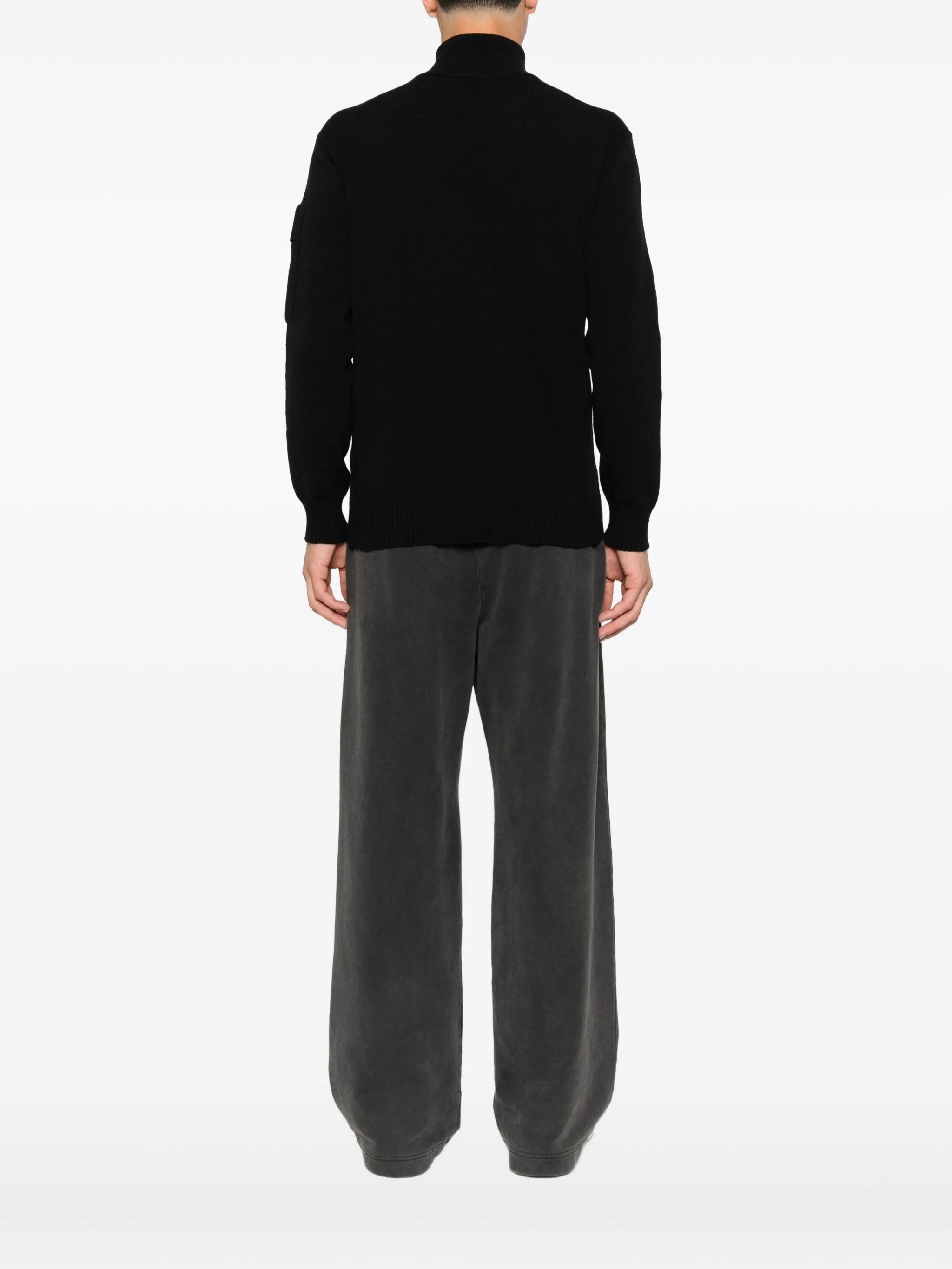 KNITWEAR POLO COLLAR IN EXTRAFINE MERINO WOOL