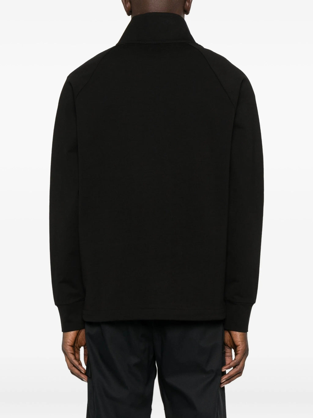 SWEATSHIRTS POLO COLLAR IN STRETCH FLEECE