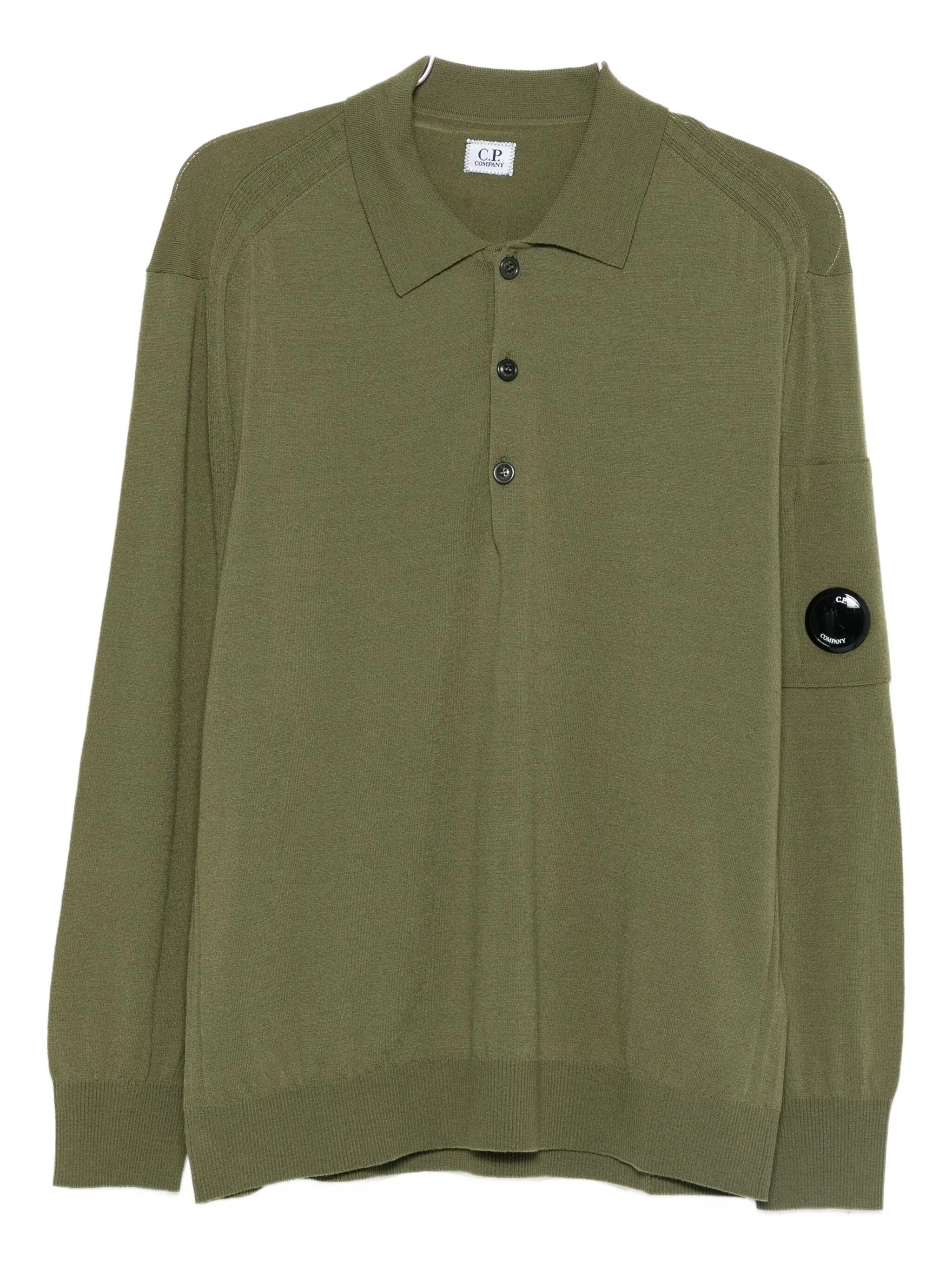 KNITWEAR POLO COLLAR IN MERINO WOOL