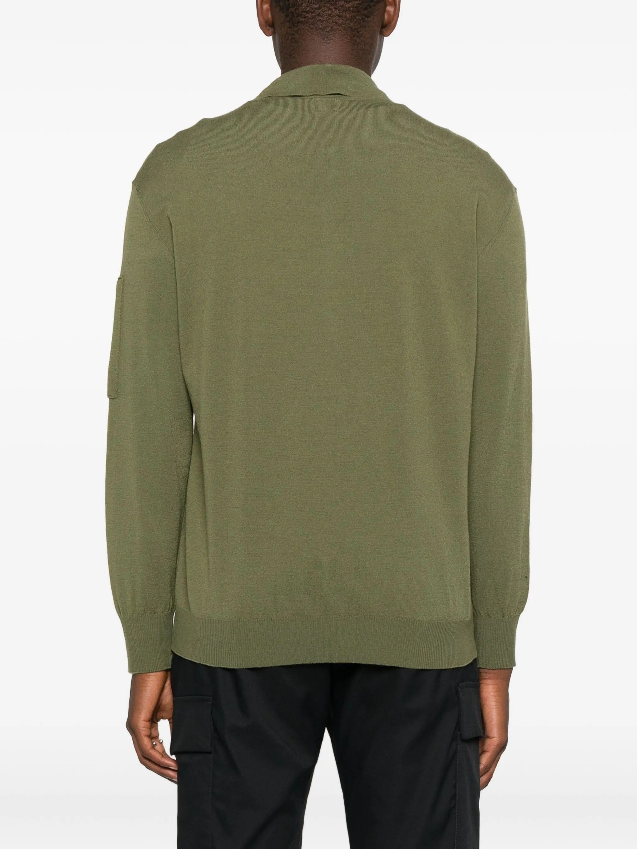 KNITWEAR POLO COLLAR IN MERINO WOOL