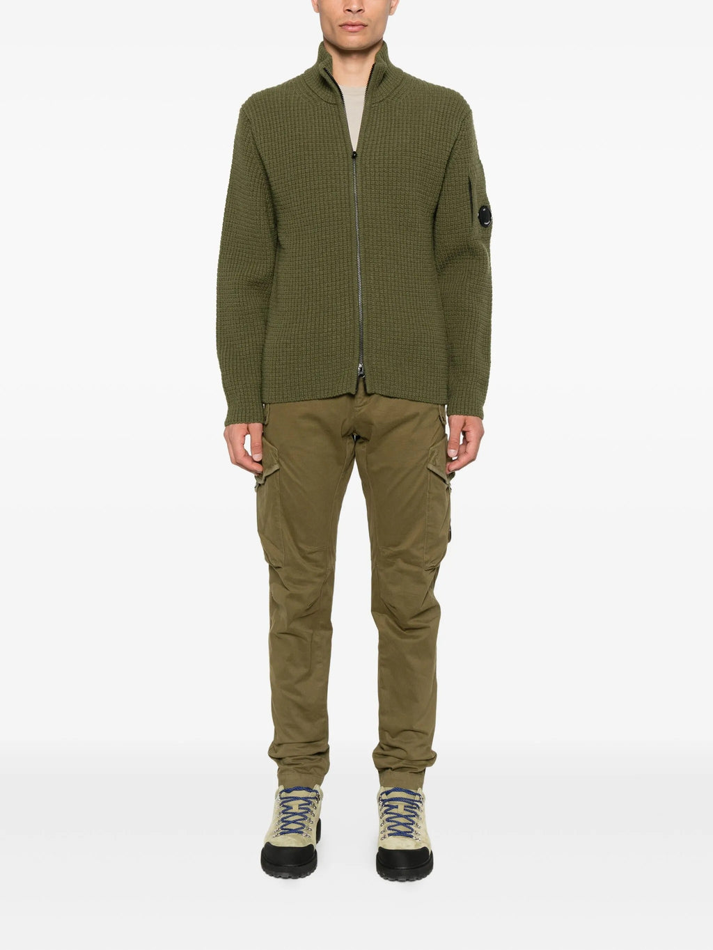 KNITWEAR CREW NECK IN LAMBSWOOL GRS