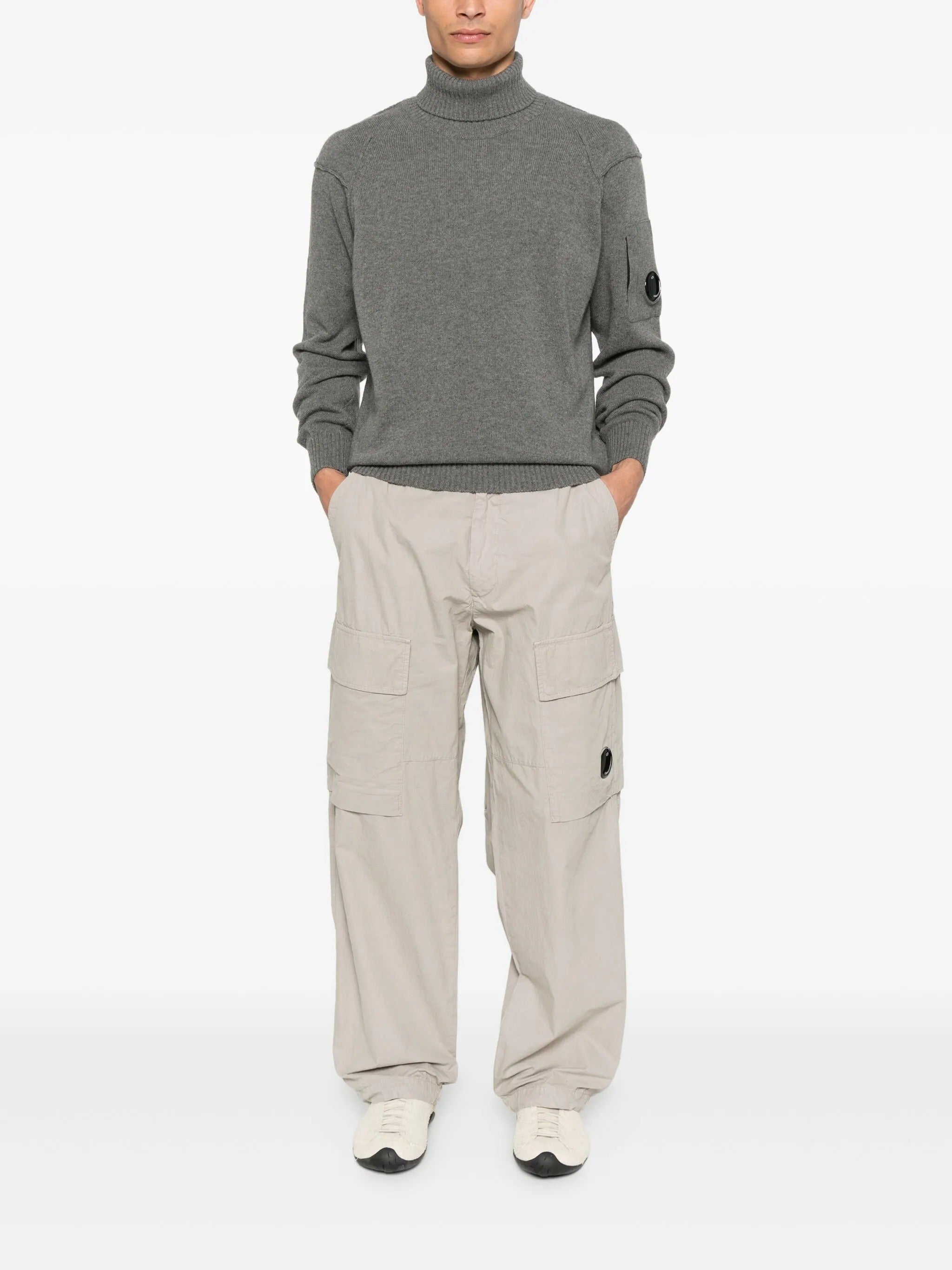 CARGO PANT IN MICROREPS PEACHED