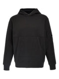 SWEATSHIRTS SWEAT HOODED IN DIAGONAL RAISED FLEECE