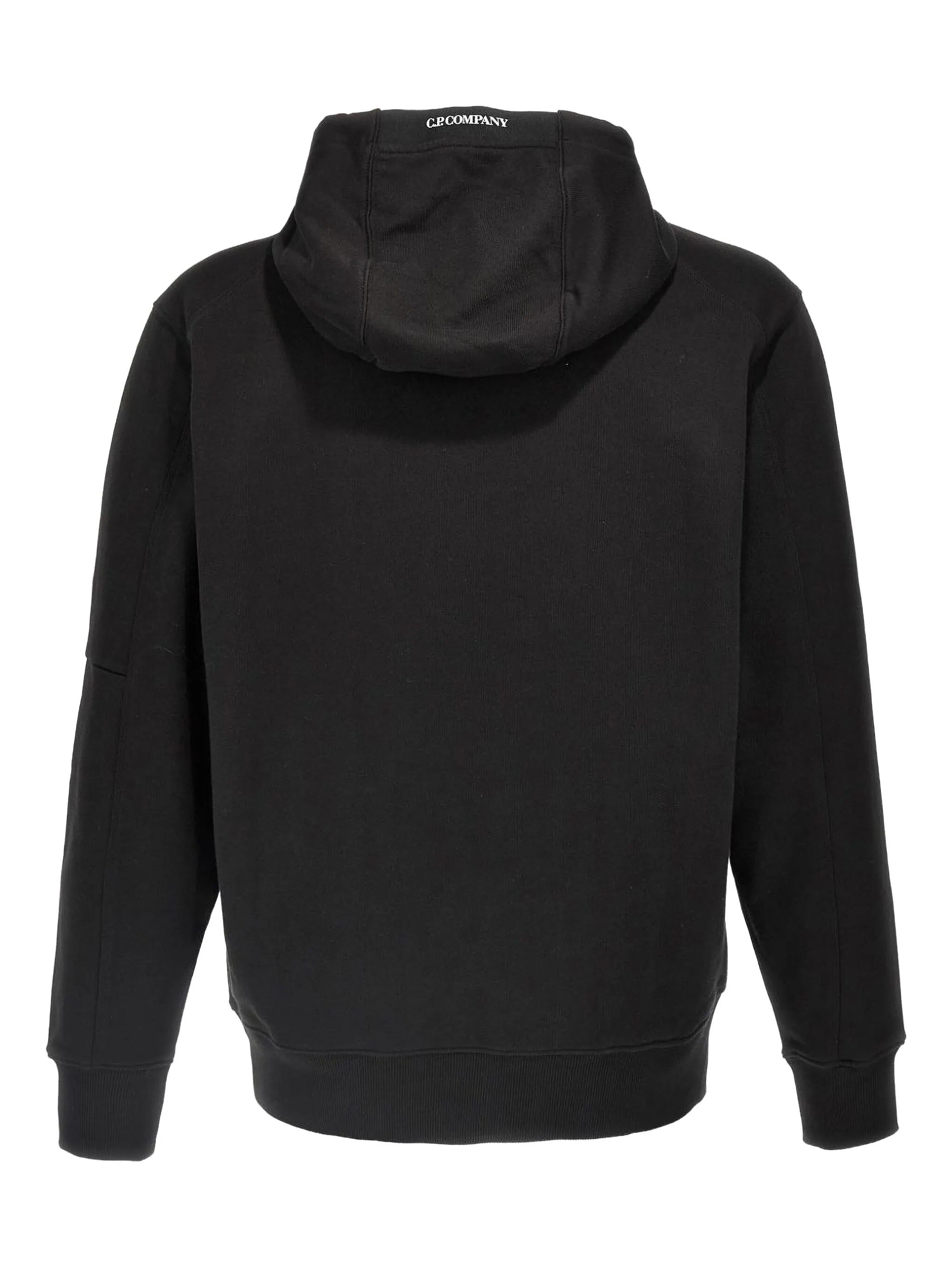 SWEATSHIRTS SWEAT HOODED IN DIAGONAL RAISED FLEECE