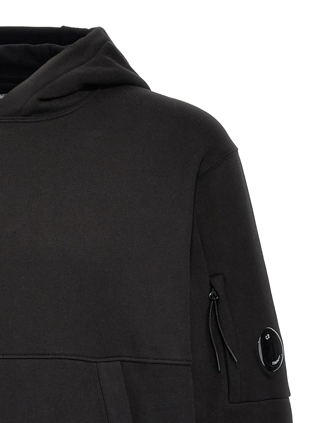 SWEATSHIRTS SWEAT HOODED IN DIAGONAL RAISED FLEECE