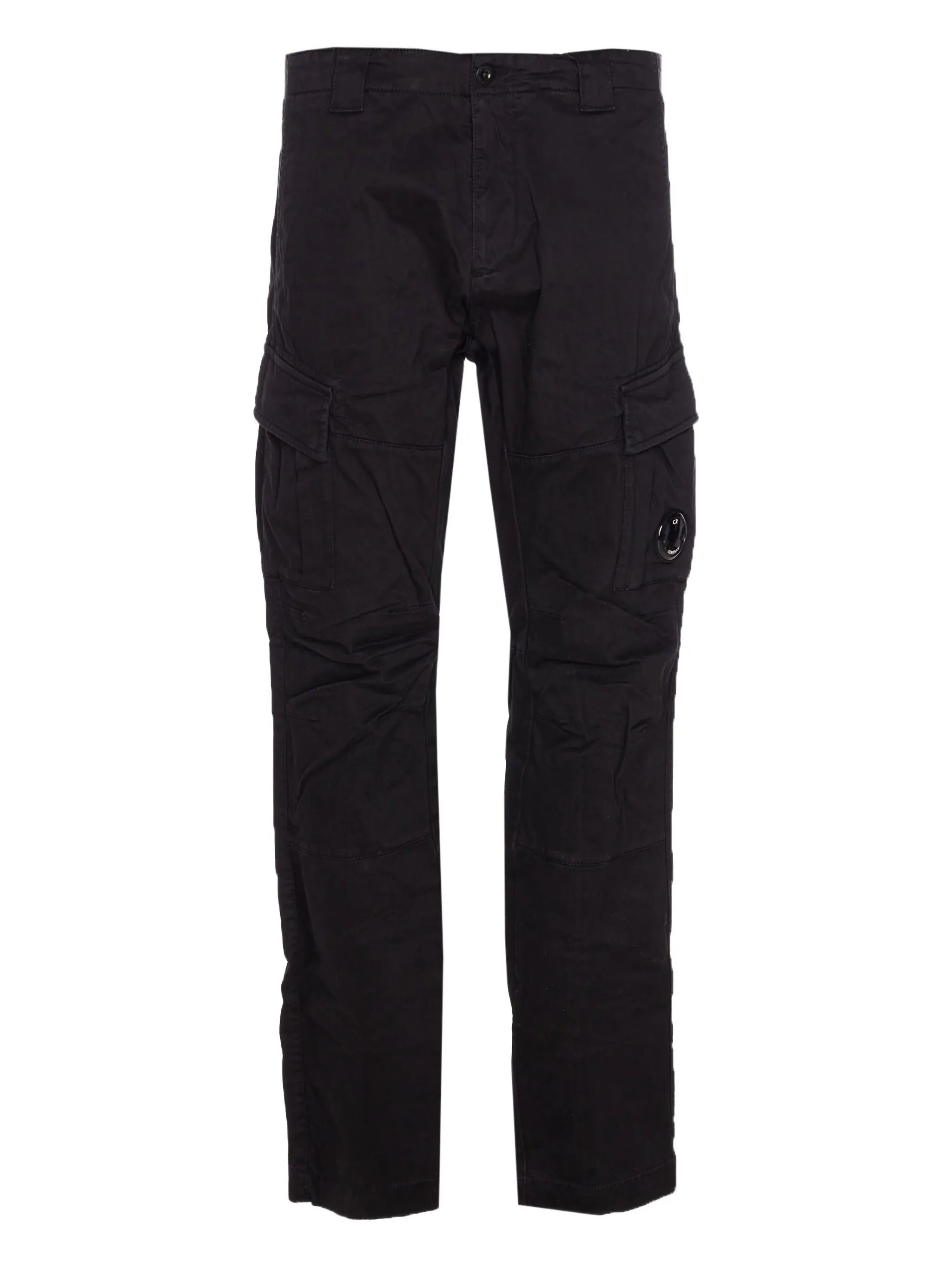 CARGO PANT IN STRETCH SATIN