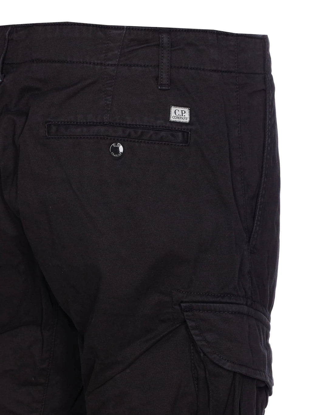CARGO PANT IN STRETCH SATIN